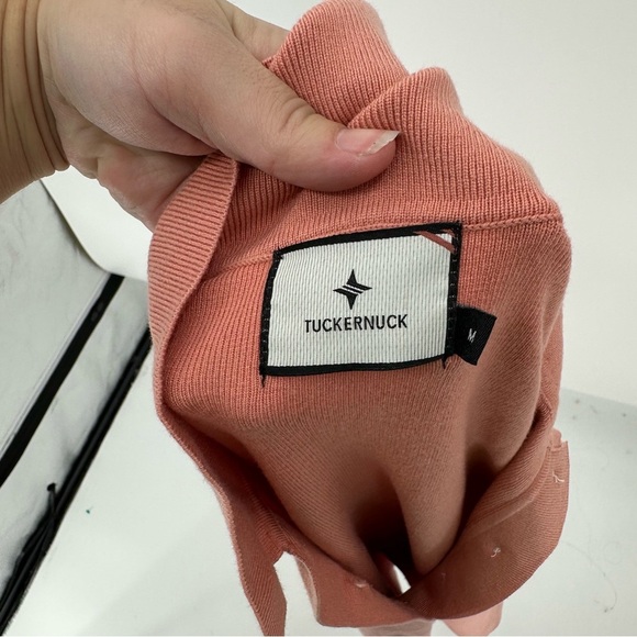 Tuckernuck Apricot Channing Polo Mini Dress in Size Medium - Picture 4 of 6